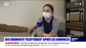 Nord: cette infirmière se dit sceptique quant aux annonces d'Emmanuel Macron