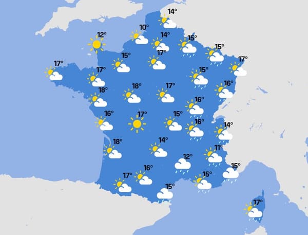 La météo du mercredi 21 avril. La météo du mercredi 21 avril.