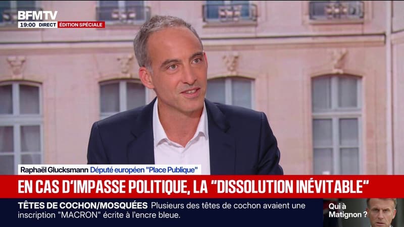 Futur Premier ministre: Raphaël Glucksmann estime qu'un accord doit être trouvé mais 