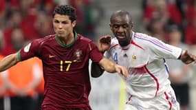 Cristiano Ronaldo et Patrick Vieira, en 2006
