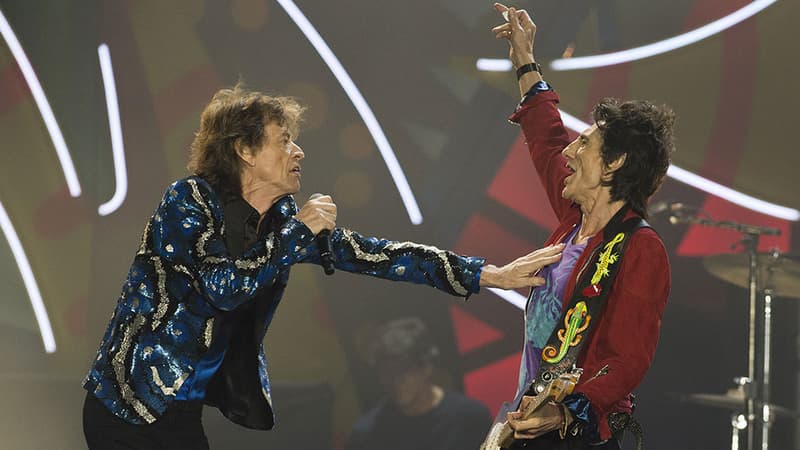 Les Rolling Stones en concert au Brésil, le 24 février 2016.