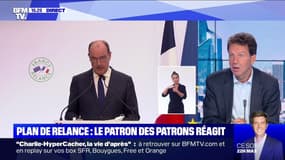 Geoffroy Roux de Bézieux (Medef): "L'économie est repartie dans la plupart des secteurs"