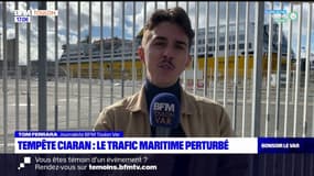 Tempête Ciaran: le trafic maritime perturbé dans le Var