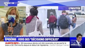 Pr France Roblot: "Il va falloir établir des priorités sur les tests, car nos laboratoires sont engorgés"