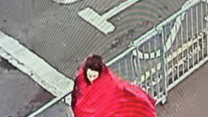 Constance Marten filmée par une caméra de surveillance à Harwich, le 7 janvier 2023