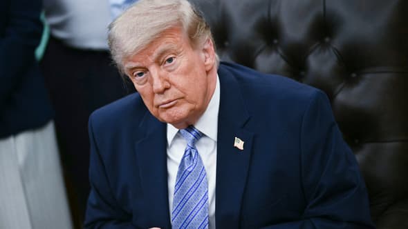 Donald Trump le 21 mai 2026 dans le Bureau Ovale à la Maison Blanche
