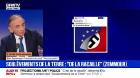 Amende de l'Union européenne contre X: "Je suis du côté de la liberté d'expression", déclare Éric Zemmour, président du parti Reconquête!