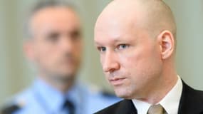 Anders Behring Breivik, le 15 mars 2016 à Skien en Norvège