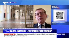 Joaquim Pueyo: "Si on autorise les téléphones portables [en prison], on pourra rien maîtriser, rien contrôler"