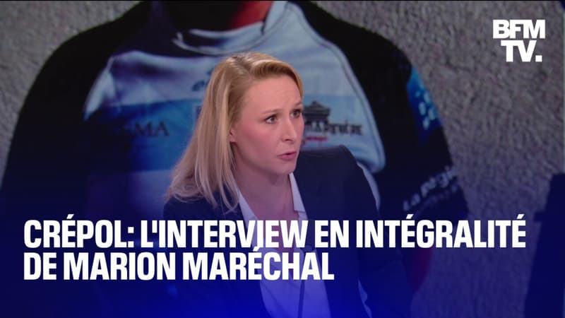 Crépol: l'interview de Marion Maréchal en intégralité