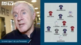 L'équipe-type de la saison en L1 de Luis Fernandez