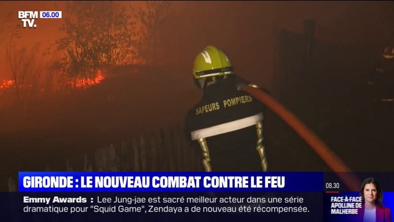 Gironde: 400 hectares de végétation ont brûlé dans l'incendie qui s'est déclenché à Saumos