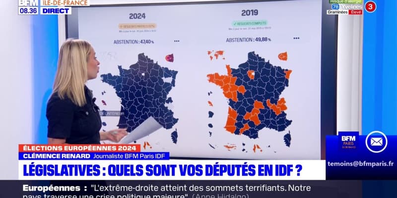 Élections législatives: à quoi pourrait ressembler la carte de l'Île-de-France