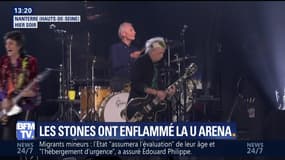 Les Rolling Stones ont enflammé la U Arena