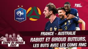France - Australie : Les buts de Rabiot et Giroud en première période