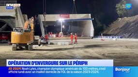 Lyon: opération d'envergure sur le périphérique pour la future arrivée du tramway T10