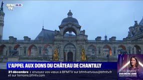 L'appel aux dons du château de Chantilly - 28/12