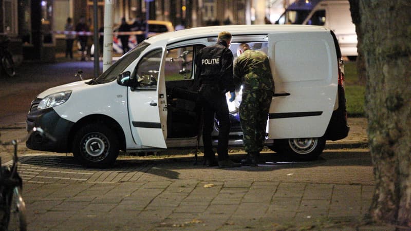 Des bonbonnes de gaz se trouvaient dans la camionnette retrouvée à Rotterdam.