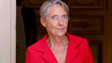 La Première ministre Elisabeth Borne à Matignon à Paris, le 19 juin 2022