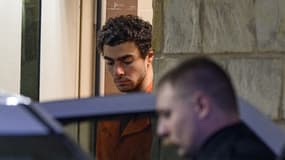 Le meurtrier présumé de Brian Thompson, Luigi Mangione, après une audience d'extradition le 10 décembre 2024 à Hollidaysburg, Pennsylvanie.