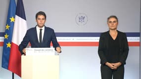 Le porte-parole du gouvernement, Gabriel Attal, le 28 octobre 2020