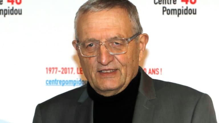 L'ancien ministre François Léotard au Centre Georges Pompidou pour les 40 ans du musée, le 10 janvier 2017 à Paris.