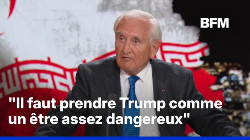 Jean-Pierre Raffarin analyse Donald Trump et sa gestion de la guerre en Iran