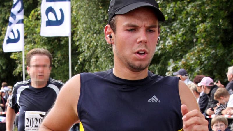 Andreas Lubitz, lors d'une course de fond, en septembre 2009.