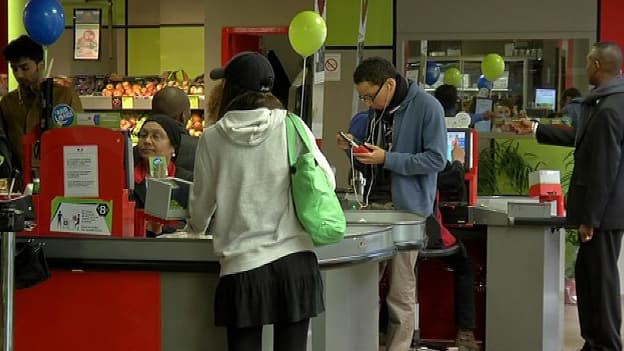 Franprix met en place l'arrondi à l'euro supérieur.