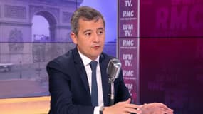 Gérald Darmanin sur BFMTV-RMC le 16 mars 2022.