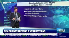 BFM Business avec vous : Quelles sont les obligations d'un site web pur protéger les données des mineurs ? - 12/11