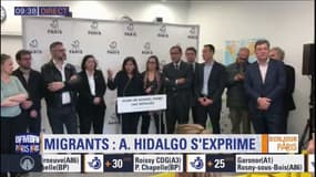 "La rue n’est pas un lieu pour vivre" : l’appel à l’Etat d’Anne Hidalgo et de 12 autres maires sur la situation des migrants