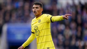 Thiago Silva avec Chelsea, le 20 novembre 2021