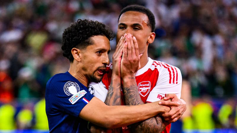 PSG-Arsenal: Marquinhos révèle ce qu'il a vraiment dit à Gabriel après son tir au but raté