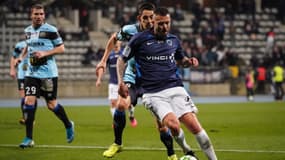 Jérémy Ménez, à Beauvais le 7 février 2020
