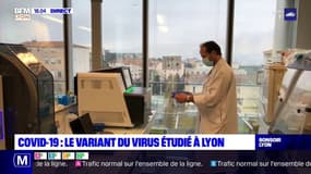 Covid-19 : le variant du virus étudié à Lyon
