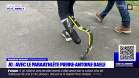 JO 2024: immersion avec l'athlète paralympique Pierre-Antoine Baele