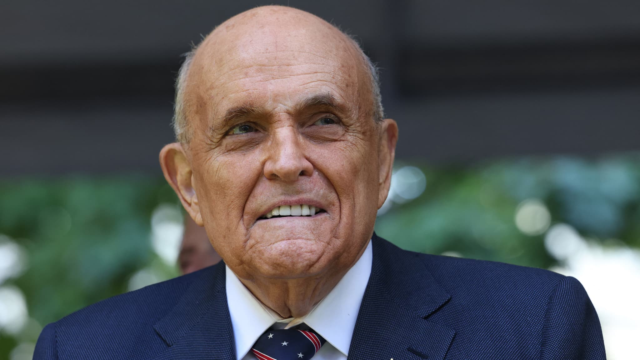 Giuliani gave away his Mercedes and his luxury watches