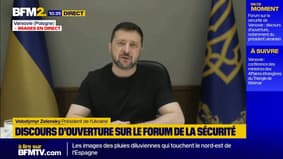 Volodymyr Zelensky propose aux alliés de l'Ukraine de créer un bouclier aérien commun