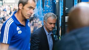 Christophe Lollichon et José Mourinho, en 2015