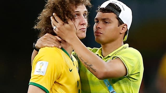 David Luiz et Thiago Silva