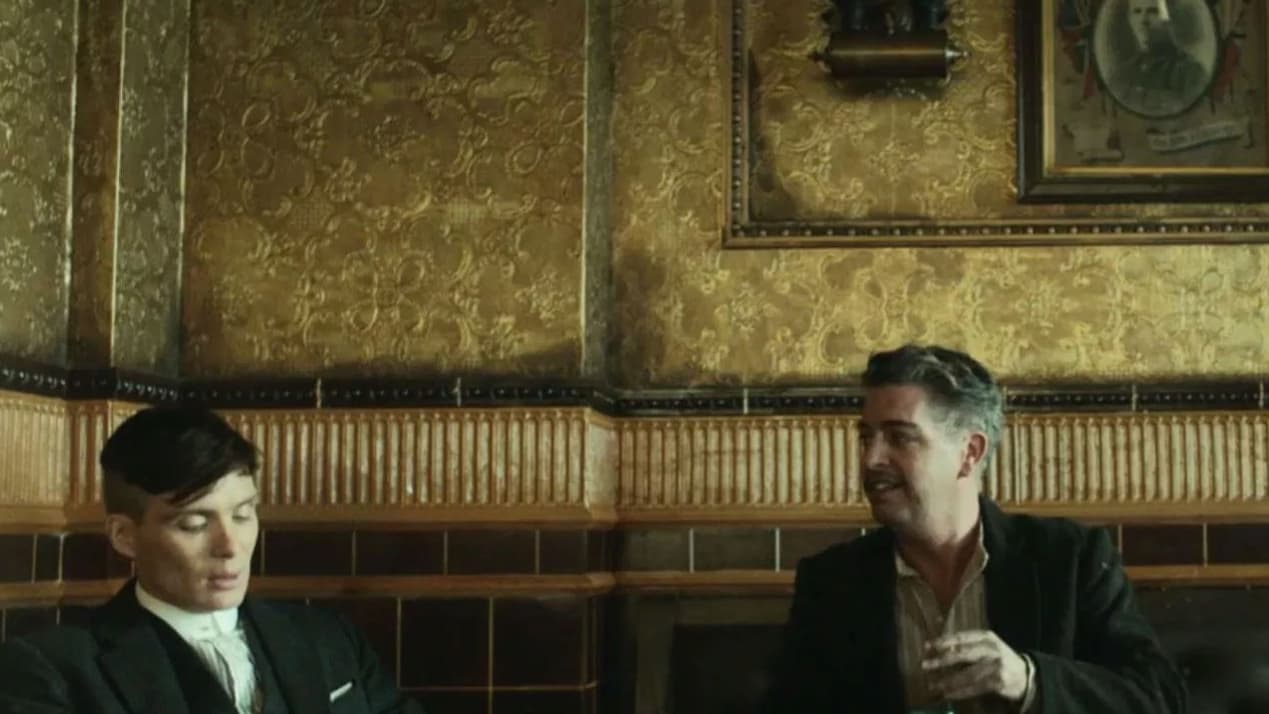 Cillian Murphy et Karl Shiels dans Peaky Blinders