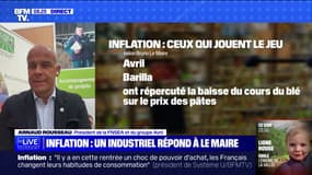 "Cette inflation préoccupe le monde agricole" indique Arnaud Rousseau, président de la FNSEA et du groupe Avril