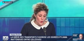 Happy Boulot : La grève des transports favorise les soirées pyjamas inattendues entre collègues par Laure Closier - 09/12