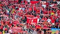 Les fans de Liverpool au Stade de France, avant la finale de Ligue des champions, le 28 mai 2022