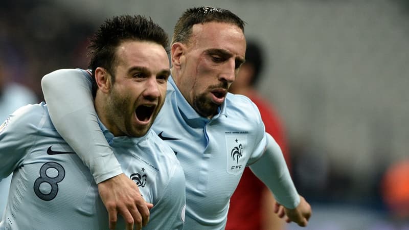 Valbuena et Ribéry
