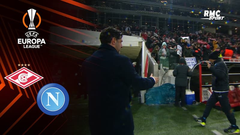Spartak Moscou 2-1 Naples : Spalletti refuse de serrer la main de Vitoria à la fin du match