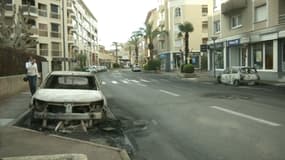 Vue du quartier de La Gabelle après les violences. 