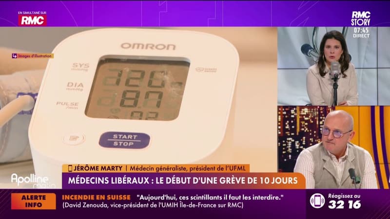 Grève des médecins : "On ne peut pas faire autrement"