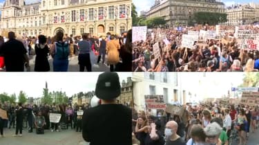 Manifestations contre Darmanin et Dupond-Moretti dans plusieurs villes de France vendredi soir